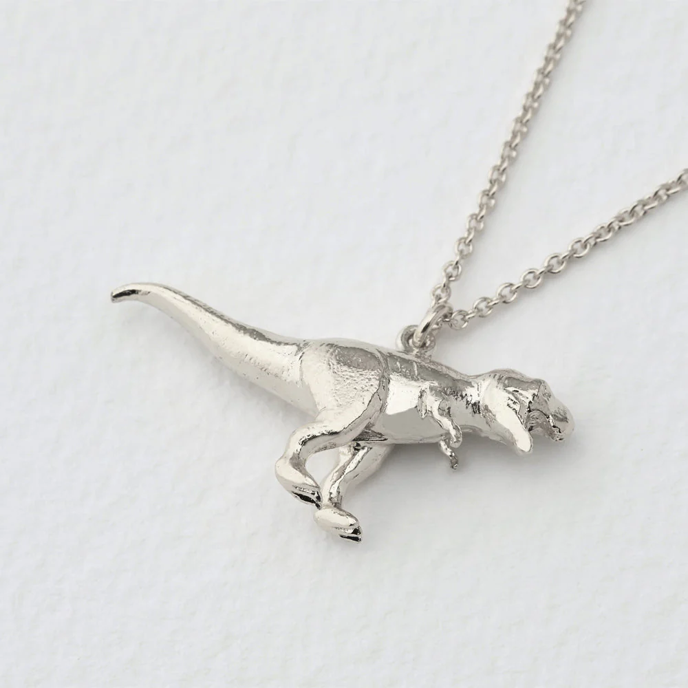 Sterling Silver Necklace - "Tyrannosaurus Rex" - Image 2