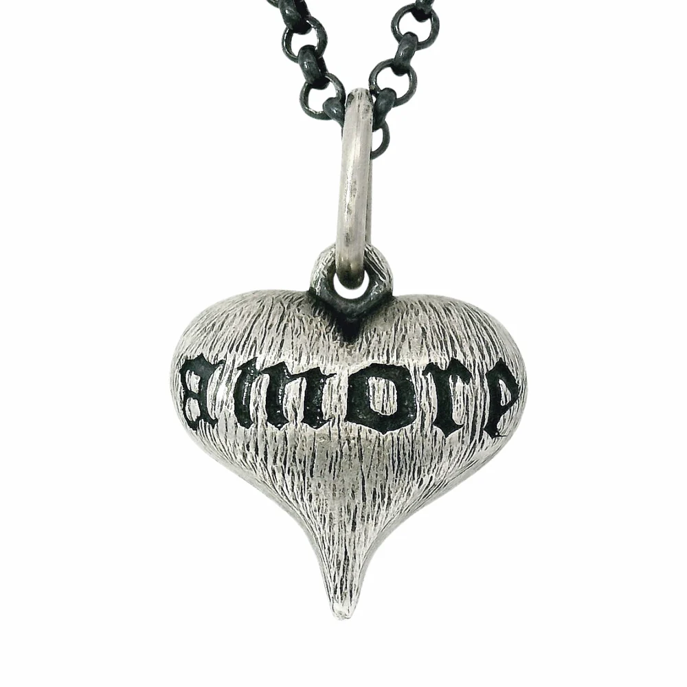 Sterling Silver Heart Pendant - "Love of Life" - Image 5